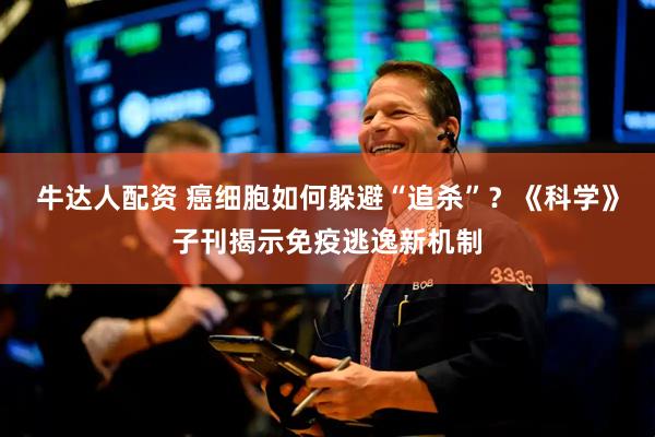 牛达人配资 癌细胞如何躲避“追杀”？《科学》子刊揭示免疫逃逸新机制